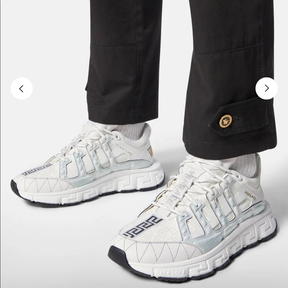Versace Mens Trigreca Sneakers